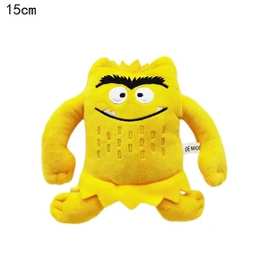 Kawaii Emotion Monster Plush Toys - 6PCS Soft Stuffed Animals, Cute Edu, 15cm - Picture 1 of 8