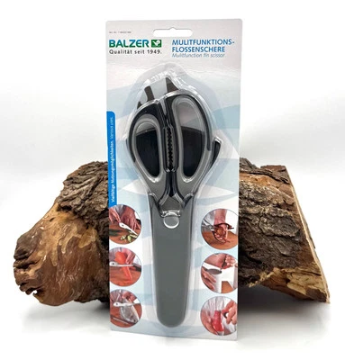 Balzer Multifunktions Flossenschere 23cm mit Magnet Wandhalterung Schere DA - Bild 1 von 4