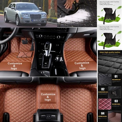 For Chrysler 300 Car Floor Mats Luxury Waterproof Carpets Liners Interior Auto - Imagem 1 de 4
