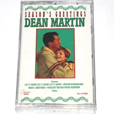 Christmas : Dean Martin - Season's Greetings (Cassette Tape 1992) NEW SEALED - Image 1 of 4
