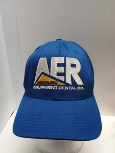 AER Equipment Rental Trucker Hat baseball cap fitted size l-xl - Picture 1 of 5