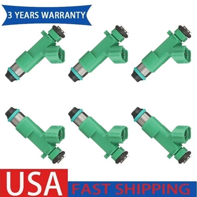 Inyector de combustible 6 piezas para Nissan 2009-2020 Murano 2007-2018 Altima 3,5 L16600JK20A Foto 1 de 4