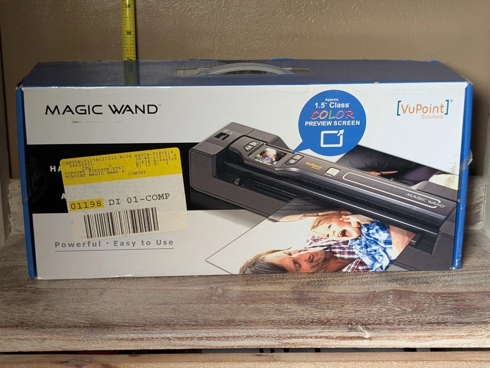 Vupoint Solutions PDSDK-ST470GC Magic Wand Portable Scanner With Color LCD - Image 1 of 4