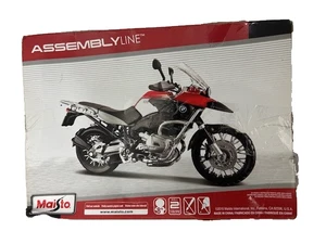 Maisto Escala 1:12 Línea A BMW R 1200 GS Modelo Diecast Moto - Nuevo, DESGASTE EN CAJA - Imagen 1 de 6