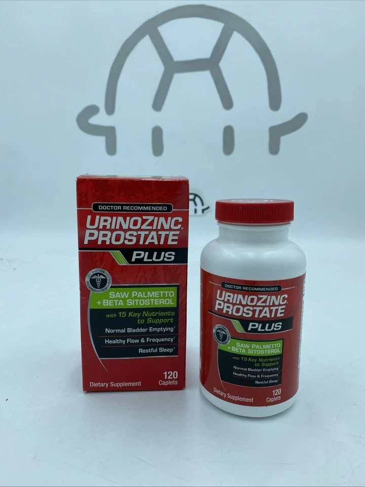 URINOZINC PROSTATE PLUS Saw Palmetto + Beta Sitosterol - Exp 11/27+ Foto 1 de 4