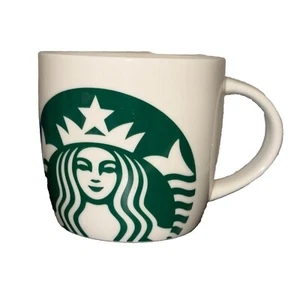 Starbucks 2017 Classic White Green Mermaid Logo Coffee  Mug  14 Oz - Picture 1 of 4