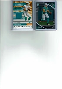 2020 Absolute Football Tua Tagovailoa Rookie Force #2 + Tua Tagovailoa # 194 RC - Picture 1 of 1