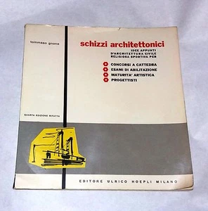 Schizzi architettonici - Tommaso Gnone - Hoepli, 1962 - Picture 1 of 1