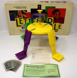 Rare Vintage Letter Pile Board Game 1974 The Cootie Company USA - 100% Complete - Picture 1 of 12