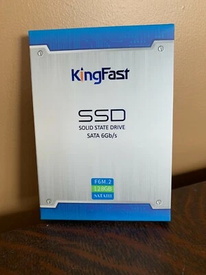 KingFast M.2 SSD 128GB 2280 M2 Solid State Hard Drive - NEW SEALED - Image 1 of 3