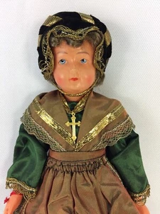 Vintage French Celluloid Doll 12" La Poupee Artistique SNF Savoy France with Tag - Picture 1 of 7