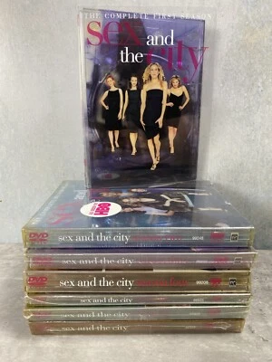 Sex And The City Complete DVD Series 1 2 3 4 5 6 part one 6 part 2 Sealed read - Image 1 of 2