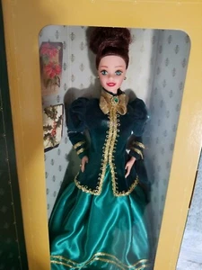 NIB Vintage 1996 Hallmark Special Edition Yuletide Romance Barbie Doll 15621 3rd - Picture 1 of 11