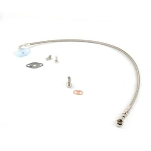 4AN Oil Feed Line Kit For 1982~1991 Peugeot 505 N9T 2.2L Garrett TB03 TB0327 - Foto 1 di 6