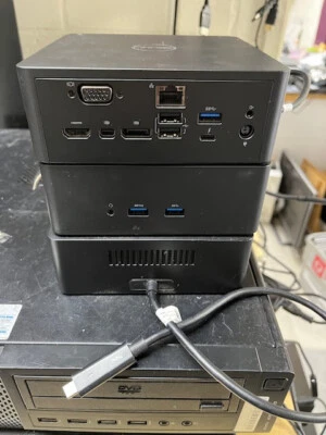 Dell Docking Station Universal TB16 K16A Thunderbolt USB-C HDMI MINI DP 180W PSU - image 1 of 3