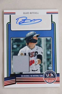 Blake Mirchell - 2023 Stars & Stripes USA Baseball Autograph Materials - Picture 1 of 1