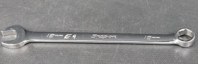 Snap On Tools 18 mm Standard Length 6 Point Chrome Combo Wrench OSHM180B - Image 1 of 4