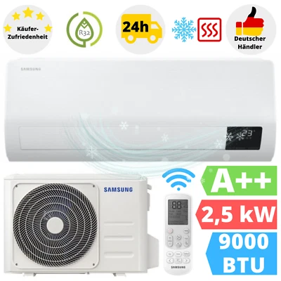 Samsung Wind-Free Comfort Klimaanlage 2,5 kW Wandgerät Klima Klimagerät A++ - Bild 1 von 4