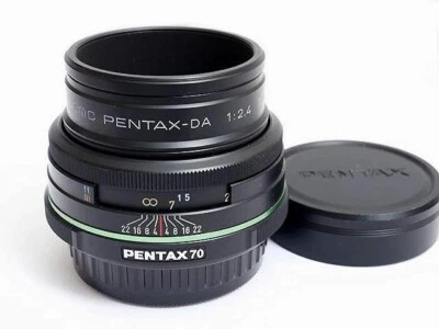 Pentax smc PENTAX-DA 70mm F2.4 Limited Telephoto Prime Lens Excellent from Japan - Image 1 of 3