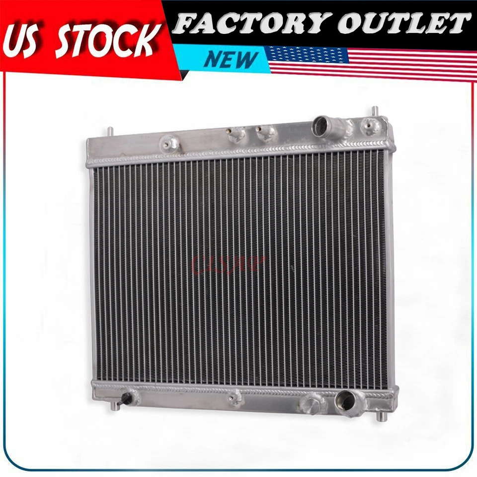 Radiador todo aluminio para Scion XA/XB 2004 2005 2006 1,5 L 2 filas MT Foto 1 de 4