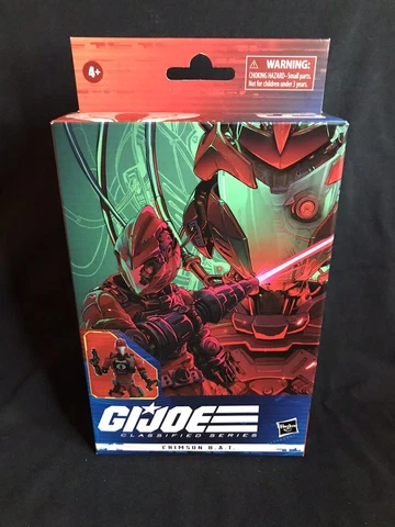 GI Joe Classified #60 Cobra Crimson Guard BAT 6” Action Figure Cover