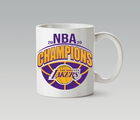 Los Angeles Lakers Custom Coffee Mug Cover
