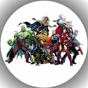 Tortenaufleger Geburtstag Party Tortenbild Fondant - Oblate The Avengers P12 - Bild 1 von 1