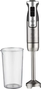 Frullatore ad immersione 800W, colore acciao + bicchiere 600ml plastica incluso - Foto 1 di 2
