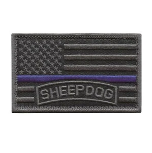 EE. UU. Bandera de perro pastor americano tenue bordado pestaña patriótica cierre gorra parche - Imagen 1 de 2