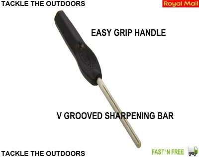 Fishing Fly Hooks Sharpener Hook Point File Tool Stone Carp Coarse Tackle New UK - Image 1 of 3