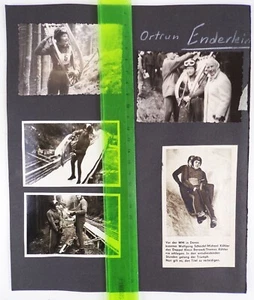 Photo Lot World Champion Ortrun Enderlein Racing Sled Sport Winter Sports - Picture 1 of 5