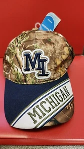 Mütze Kappe Mi Michigan Camouflage Strapback Klettverschluss Einheitsgröße von Fashion Headwear - Bild 1 von 8