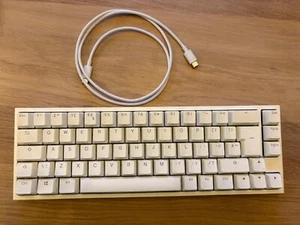 Ducky One2 SF Pure White 65% RGB Backlit Brown MX Switch - Picture 1 of 3