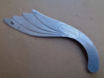 Carter protège Chaîne pare chaîne Alu marque AUTOMOTO Vélo Ancien des années 50 - Photo 1/4