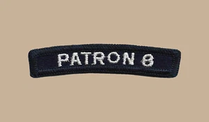 US Navy VP-8 Flying Tigers PATRON Patrol Squadron UIM Shoulder Rocker Tab (02) - Bild 1 von 1
