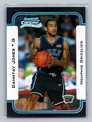2003  Bowman Chrome Refractors Dahntay Jones /300 #115 Memphis Grizzlies - Image 1 of 2