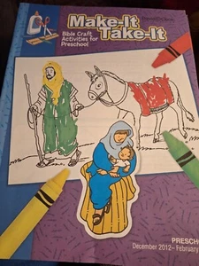 "Make-It Take-It Bibel Bastelaktivitäten für die Vorschule" von David C. Cook Pub. Co. - Bild 1 von 5