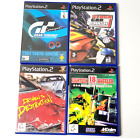 Gran Turismo Stock Car Driven 18 Wheeler Bundle 4x Playstation 2 Ps2 Video Game