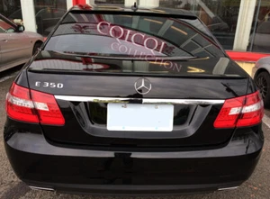 Painted BENZ W212 E class OEM type roof + A type trunk spoiler color-197◎ - Picture 1 of 5