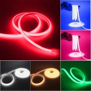 220V 50M COB Led Strip Light 360Leds/M IP67 Waterproof Rope Tube Outdoor Decor - Picture 1 of 49