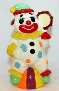 Zirkus Clown Münzbank mit Gummistopfen NORLEANS Keramik Made in Japan Vintage - Bild 1 von 11