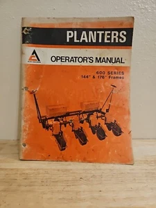 Allis Chalmers 600 Series 144" & 176" Frames Operator's Manual    587137 - Picture 1 of 4