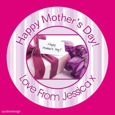 ELSIE BEAU Personalised Present Mother's Day Valentines Stickers Thank you Sweet Love -804