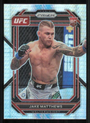2023 Panini Prizm UFC Prizms Hyper #109 Jake Matthews - Image 1 of 2