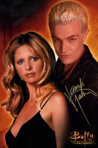 Foto firmada por James Marsters Buffy the Vampire Slayer 8x12 con certificación JSA automática - Imagen 1 de 3