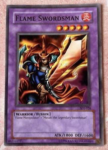 YuGiOh Flammenschwertkämpfer Karte SDJ-024 Feuerkarte - Bild 1 von 2