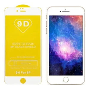 Für Apple iPhone 6 / 6S Panzerfolie 9D Weiß Schutzfolie Schutzglas Displayschutz - Bild 1 von 1