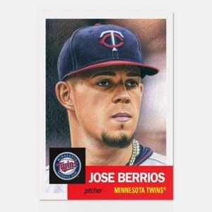 2018 Topps Now Living Jose Berrios #27 Twins / Puerto Rico - 1953 Design - Bild 1 von 1