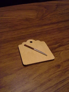 Cutting Board and Knife Set A Handcrafted for Playscale/Fashion Doll Dioramas - Picture 1 of 6