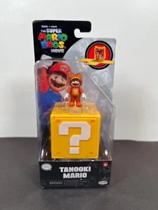 The Super Mario Bros Movie TANOOKI MARIO 1.25" Mini Figure Jakks Pacific NEW - Bild 1 von 6